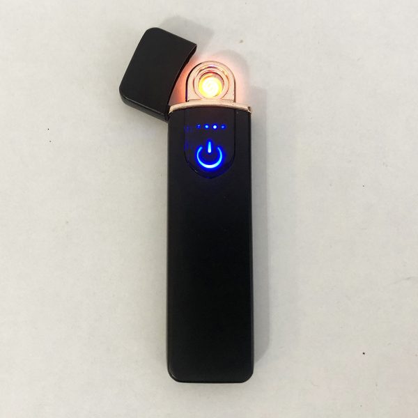 Зажигалка спиральная USB ZGP-4. Цвет: черный — изображение 4