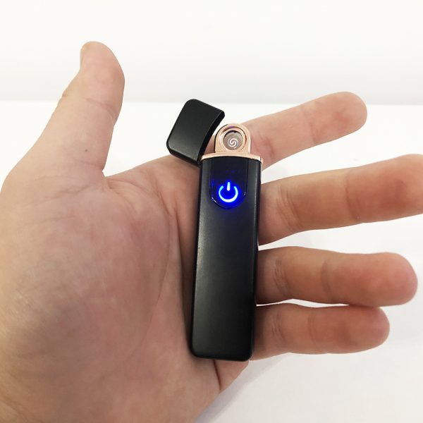 Зажигалка спиральная USB ZGP-4. Цвет: черный — изображение 6