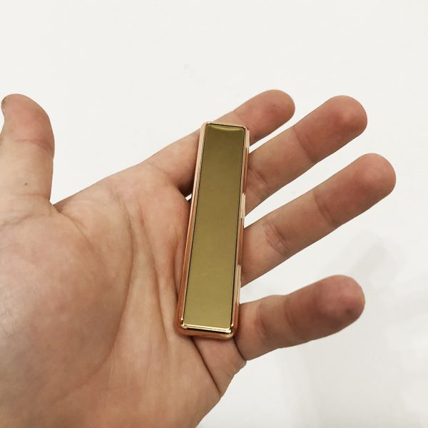 Зажигалка спиральная USB ZGP-1. Цвет: золотой — изображение 9