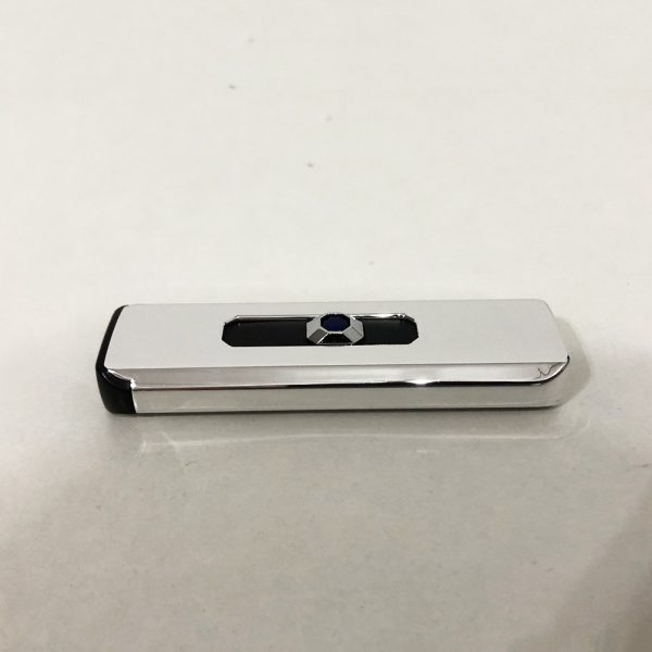 Зажигалка электрическая, спиральная сенсорная электрическая usb зажигалка. Цвет: серебряный — изображение 3