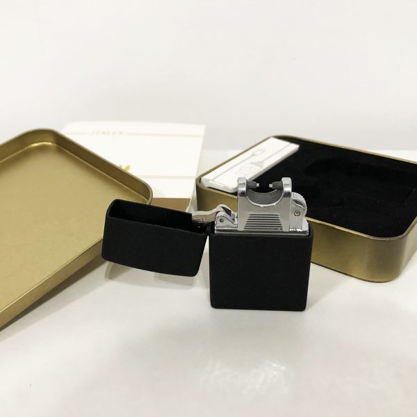 Зажигалка импульсная NB USB-215, Аккумуляторная зажигалка подарочная, USB зажигалка. Цвет: черный — изображение 2