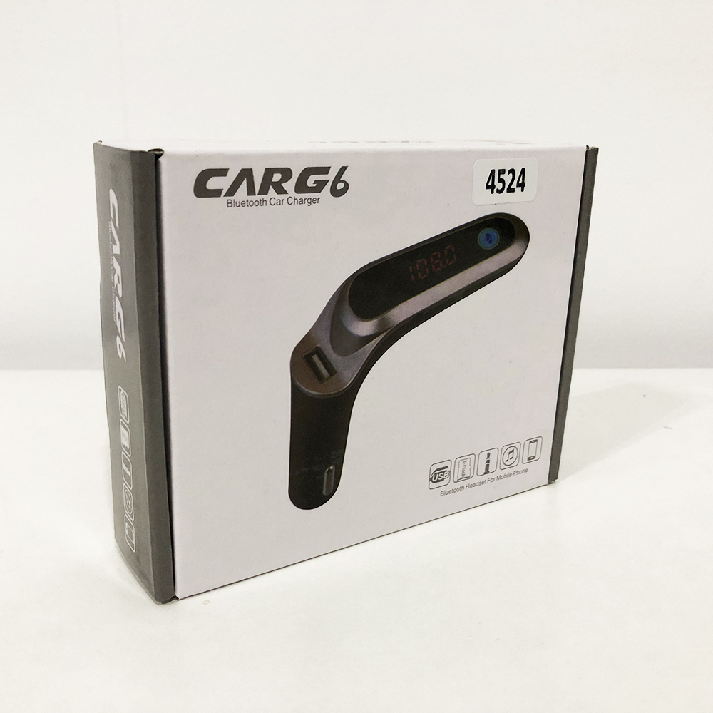 FM модулятор CAR G6 Bluetooth USB AUX MicroSD трансмиттер, FM модулятор для автомобиля. Цвет: золотой
