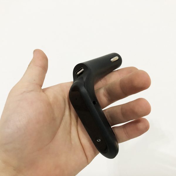 FM модулятор CAR G6 Bluetooth USB AUX MicroSD трансмиттер, блютуз модулятор в машину. Цвет: черный — изображение 4
