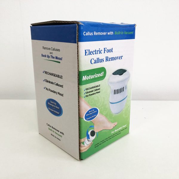 Набор для педикюра Pedi Vac Callus Remover With, универсальная пемза для ног, шлифовка для пяток — изображение 18
