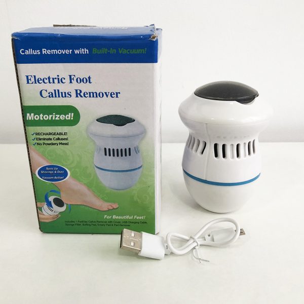 Набор для педикюра Pedi Vac Callus Remover With, универсальная пемза для ног, шлифовка для пяток — изображение 19