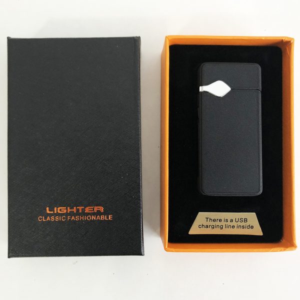 Электроимпульсная зажигалка USB 315, аккумуляторная зажигалка подарочная, Ветрозащитная зажигалка — изображение 7