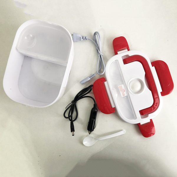 Ланч бокс электрический с подогревом Lunch Heater 220 V Pro, ланч бокс от сети. Цвет: розовый — изображение 18