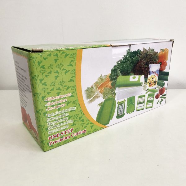 Терка Nicer Dicer PLUS овощерезка универсальная терка ручная овощерезка мультислайсер кухонная овощерезка — изображение 5