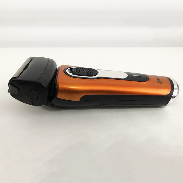Электробритва бритва GEMEI GM-7110. Цвет: оранжевый — изображение 5