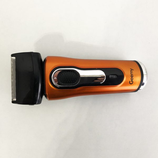Электробритва бритва GEMEI GM-7110. Цвет: оранжевый — изображение 6