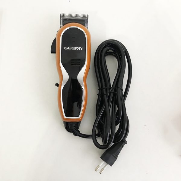 Профессиональная машинки для стрижки волос Gemei GM-817 Pro. Цвет: оранжевый — изображение 5