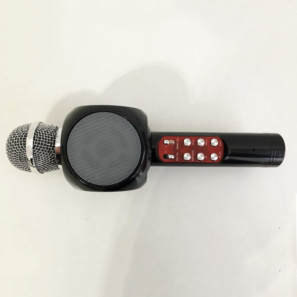 Беспроводной микрофон караоке bluetooth WSTER WS-1816. Цвет: черный — изображение 9