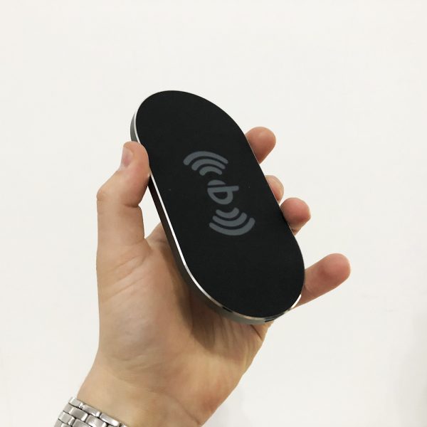 Беспроводное зарядное устройство Awei W2, беспроводная зарядка usb для iphone для андроид. Цвет: черный — изображение 7