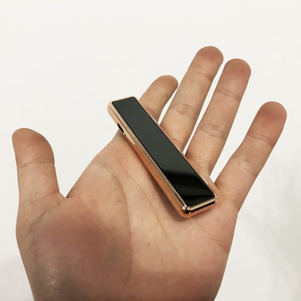 Зажигалка спиральная USB ZGP-1. Цвет: платиновый — изображение 8