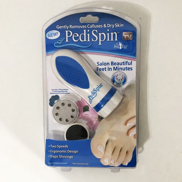 Набор для педикюра Pedi Spin, электро пилка для педикюра, аппарат для шлифовки пяток — изображение 7