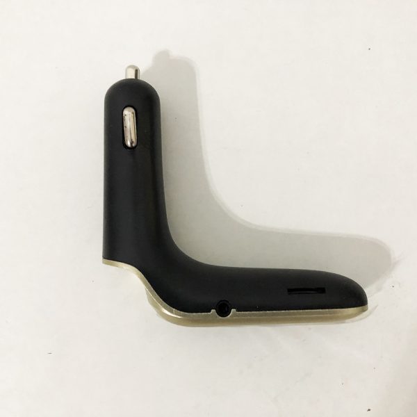 FM модулятор CAR G6 Bluetooth USB AUX MicroSD трансмиттер, FM модулятор для автомобиля. Цвет: золотой — изображение 6