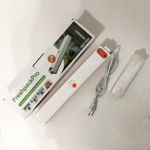 Вакууматор Freshpack Pro вакуумный упаковщик еды, бытовой. Цвет: оранжевый — изображение 3