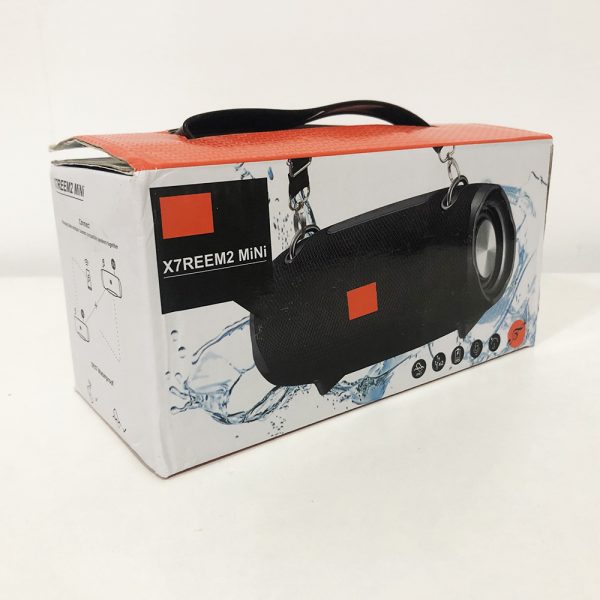 Колонка JBL XERTMT2 Mini (аналог). Цвет: сине-оранжевый — изображение 3