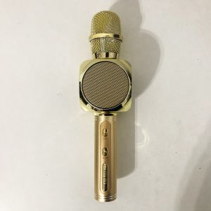 Беспроводной Bluetooth Микрофон для Караоке Микрофон DM Karaoke Y 68 + BT. Цвет: золотой