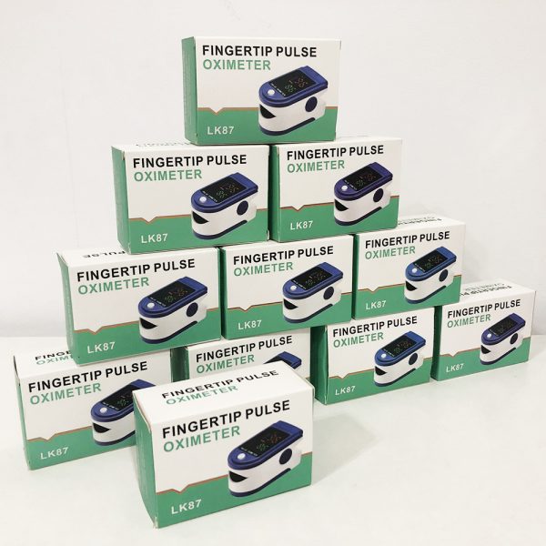 Пульсоксиметр Fingertip pulse oximeter LK87, Пульсоксиметр для измерения пульса и сатурации портативный — изображение 5