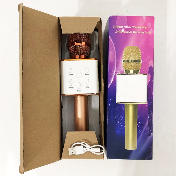 Микрофон Q-7 Wireless Rose. Цвет: розовый — изображение 3