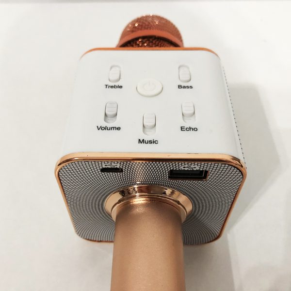 Микрофон Q-7 Wireless Rose. Цвет: розовый — изображение 4