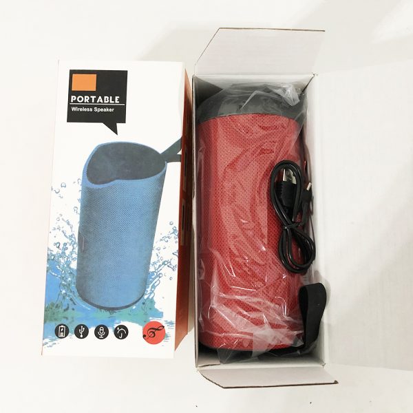 Колонка портативная bluetooth влагостойкая JBL TG-113 (аналог). Цвет: красный — изображение 4