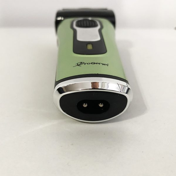 Электробритва бритва GEMEI GM-7110. Цвет: зеленый — изображение 3