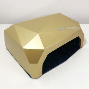 Сушилка для ногтей UV LAMP CCF+LED,  Лампа маникюрная для домашнего использования. Цвет: золотой
