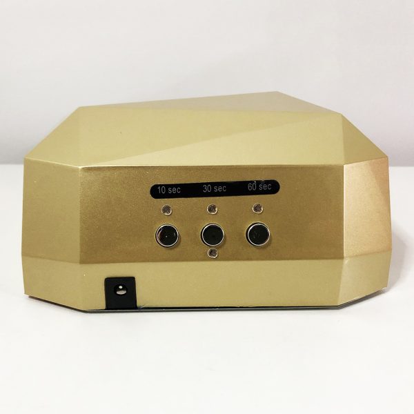 Сушилка для ногтей UV LAMP CCF+LED,  Лампа маникюрная для домашнего использования. Цвет: золотой — изображение 4