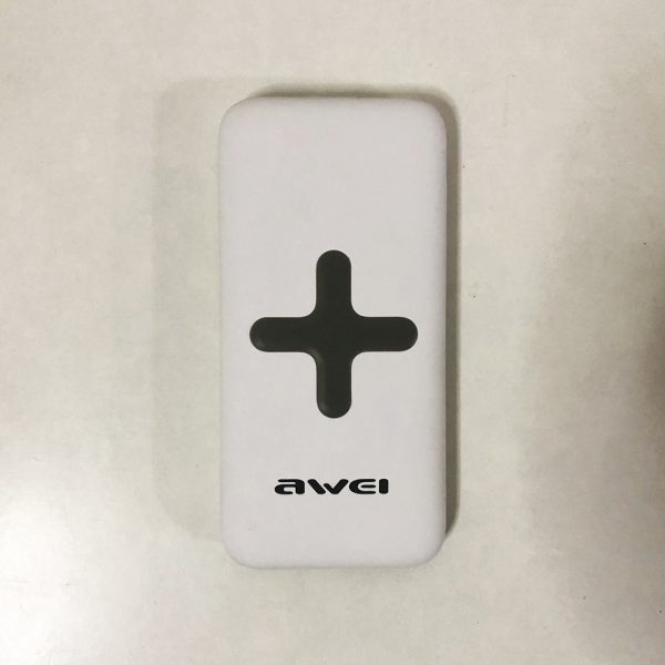 Power Bank AWEI P98K (Беспроводная зарядка) 8000 mAh. Цвет: белый — изображение 9