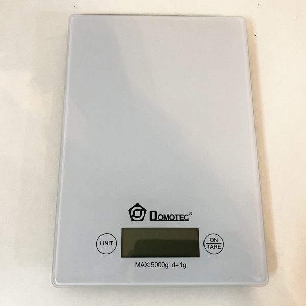 Весы кухонные DOMOTEC MS-912 Glass, электрические кухонные весы, точные кухонные весы. Цвет: белый — изображение 3