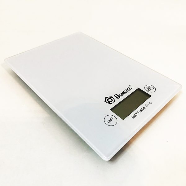 Весы кухонные DOMOTEC MS-912 Glass, электрические кухонные весы, точные кухонные весы. Цвет: белый — изображение 14