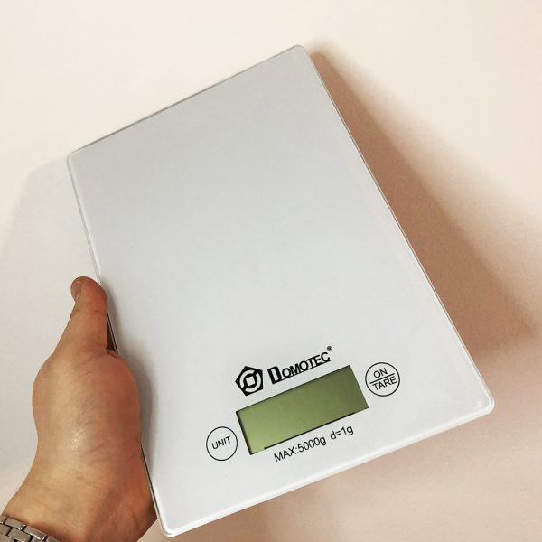 Весы кухонные DOMOTEC MS-912 Glass, электрические кухонные весы, точные кухонные весы. Цвет: белый — изображение 13
