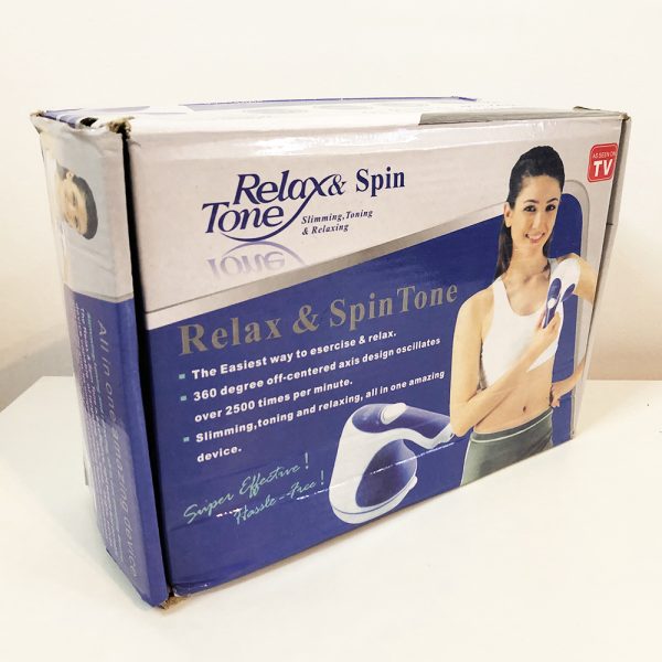 Массажер для тела Relax and Spin Tone. Цвет: синий — изображение 3