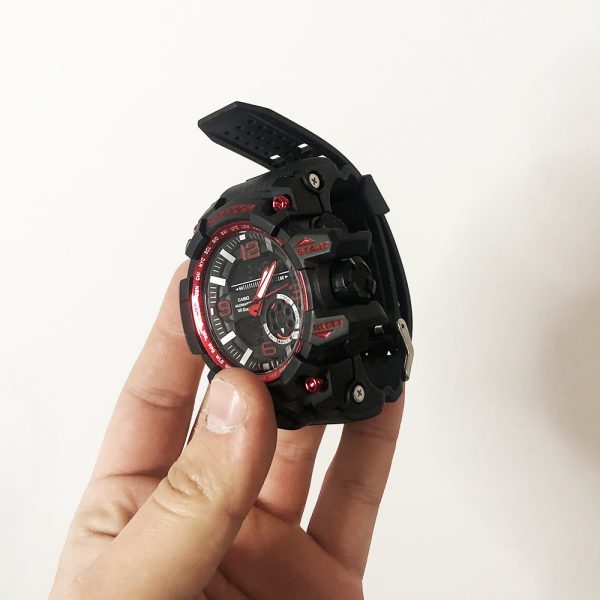 Часы наручные G SHOCK GG-100B. Цвет: красный — изображение 4