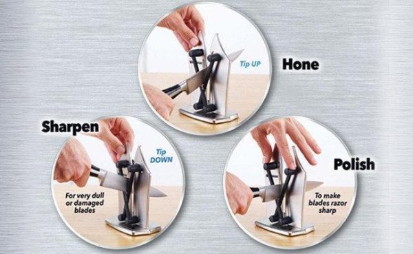 Точилка для кухонных ножей Bavarian Edge Knife Sharpener (ножеточка) — изображение 6