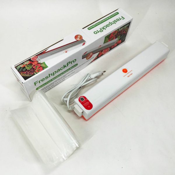 Вакууматор Freshpack Pro вакуумный упаковщик еды, бытовой. Цвет: оранжевый — изображение 17