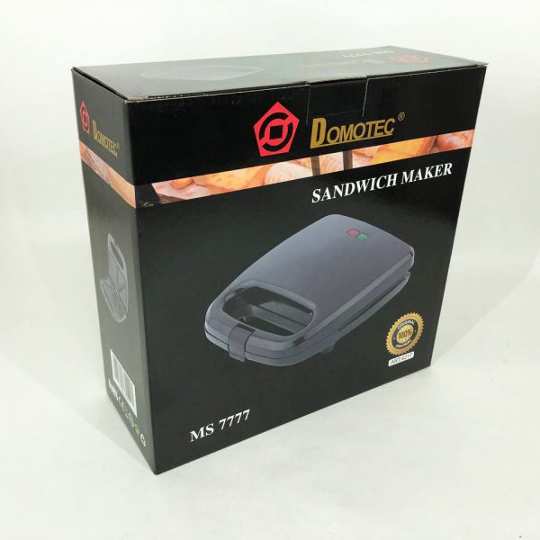 Сэндвичница DOMOTEC MS-7777, Электробутербродница, Сендвичница мультипекарь, Бутербродница электрическая — изображение 9