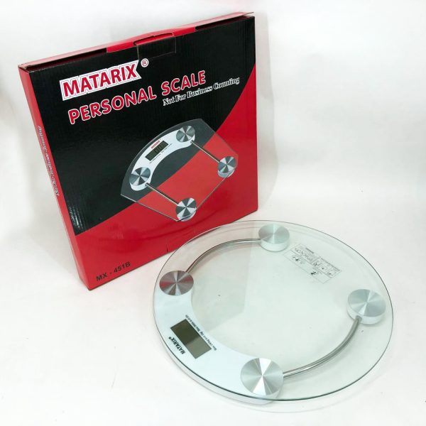 Весы напольные электронные MATARIX MX-451A 180 кг круглые, весы для взвешивания людей — изображение 10