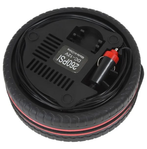 Автомобильный компрессор для быстрой подкачки колес Air Compressor DC12V, автомобильный компрессор — изображение 3