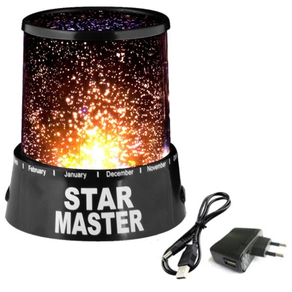 Лазерный проектор Star Master Звездное небо, Ночник для ребенка в спальню, Ночник для малыша — изображение 7