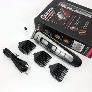 Машинка для стрижки волос Gemei GM-6113 аккумуляторная, Практичная машинка для стрижки. Цвет: черный