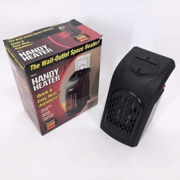 Портативный обогреватель Rovus Handy Heater Black 400 Вт, обогреватель дуйчик, бытовой тепловентилятор — изображение 15