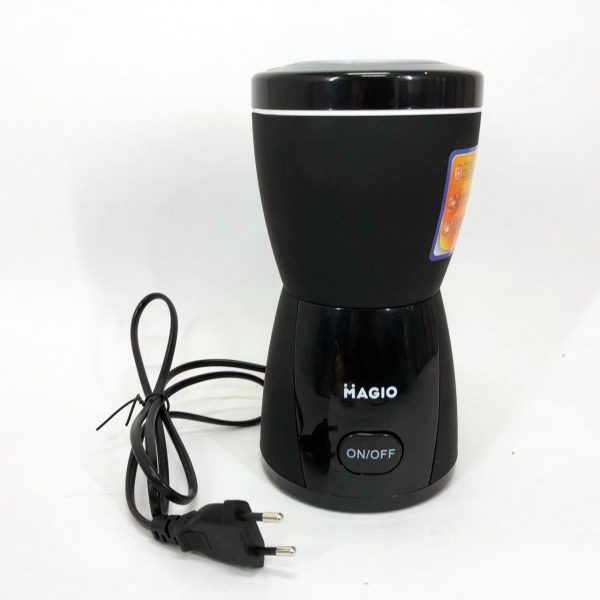 Кофемолка MAGIO MG-205 200 Вт, Кофемолка бытовая электрическая, Портативная кофемолка, Измельчитель кофе — изображение 6