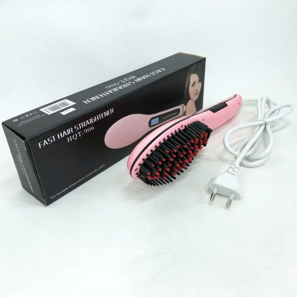 Расческа выпрямитель Fast Hair Straightener, гофре плойка утюжок для волос, утюжок для выравнивания — изображение 14