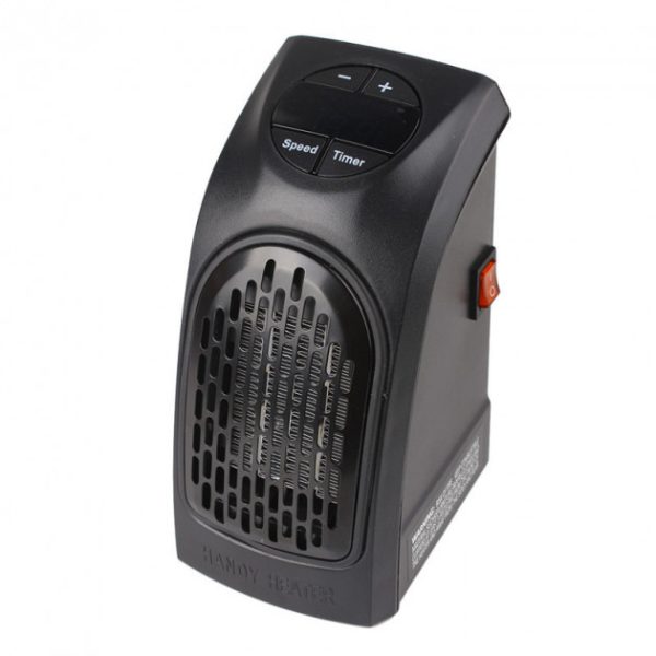 Портативный обогреватель Rovus Handy Heater Black 400 Вт, обогреватель дуйчик, бытовой тепловентилятор — изображение 2