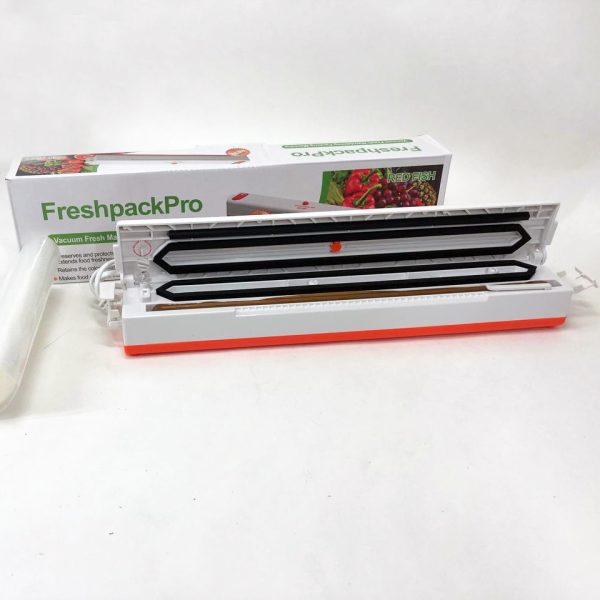 Вакууматор Freshpack Pro вакуумный упаковщик еды, бытовой. Цвет: оранжевый — изображение 20