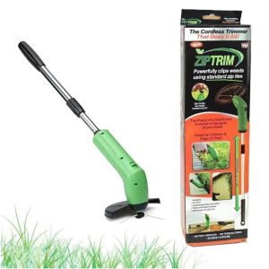 Газонокосилка для сада Zip Trim аккумуляторная, Триммер для травы и кустов для подстригания газона