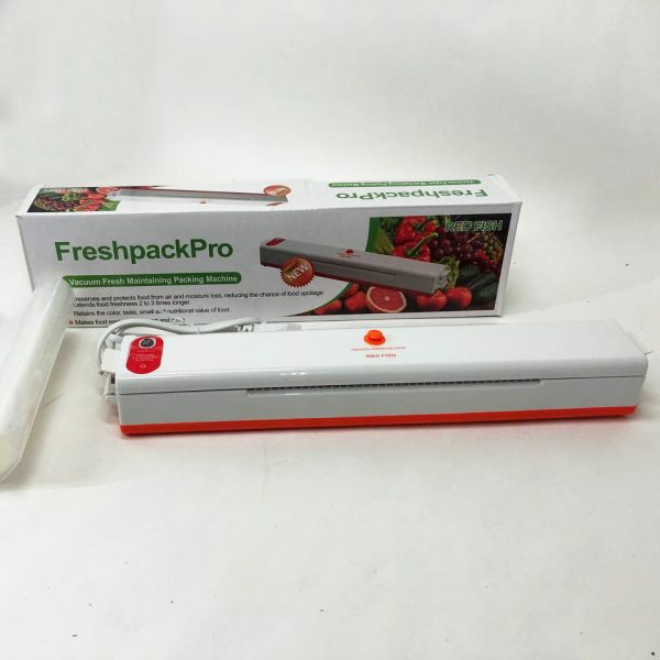 Вакууматор Freshpack Pro вакуумный упаковщик еды, бытовой. Цвет: оранжевый — изображение 16